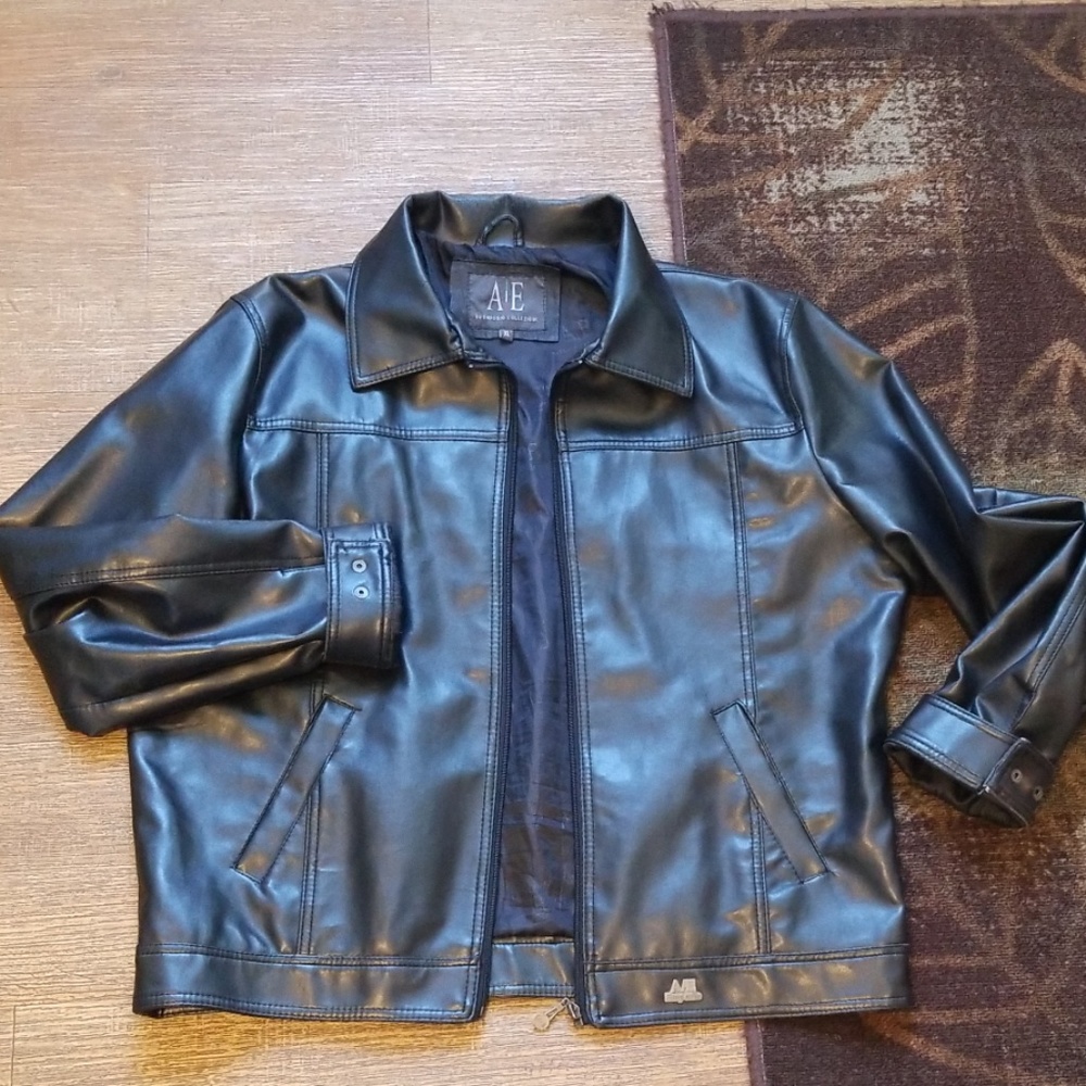 Mens leather jacket